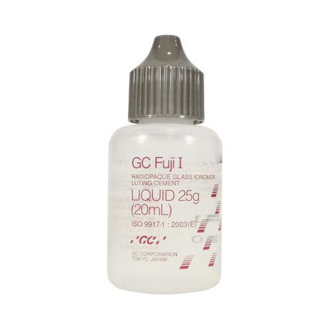 GC 901009 Fuji I Radiopaque Glass Ionomer Luting Cement Liquid 25 Gm Bottle