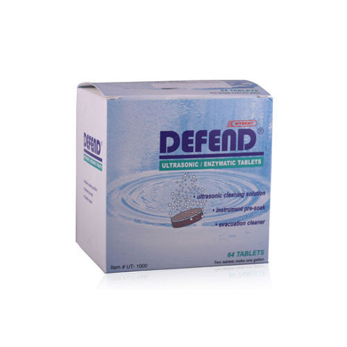 Mydent UT1000 Defend Ultrasonic Enzymatic Cleaning Tablets 64/Bx EXP Jun 2023