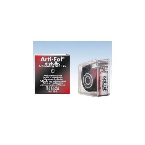 Bausch BK28 Arti-Fol II Metallic Articulating Film Black/Red 20 m Dispenser