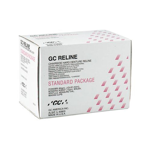 GC 346001 Reline Hard Denture Chairside Reline Material Standard Package