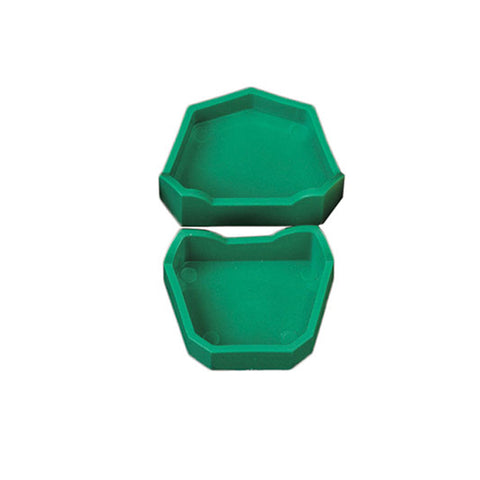 Plasdent MF-M Model Dental Formers Medium Green Box of 3 Upper & 3 Lower