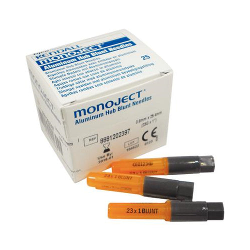 Kendall Healthcare 202397 Monoject #202 Blunt Perio Irrigating Needles 23 Gauge 1