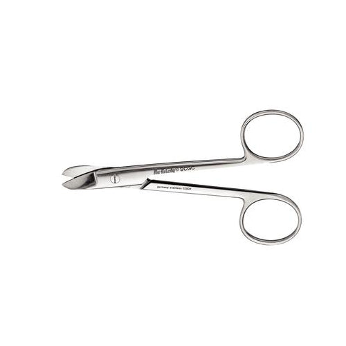 Hu-Friedy SCGC Hemostat Scissors Crown & Gold Curved 4.75