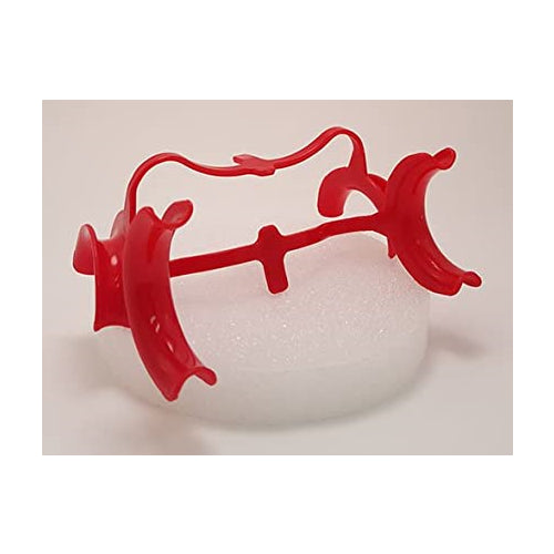 Plasdent EX-9006-L EXTND Disposable Intraoral Dental Cheek Retractors Large Red 10/Pk
