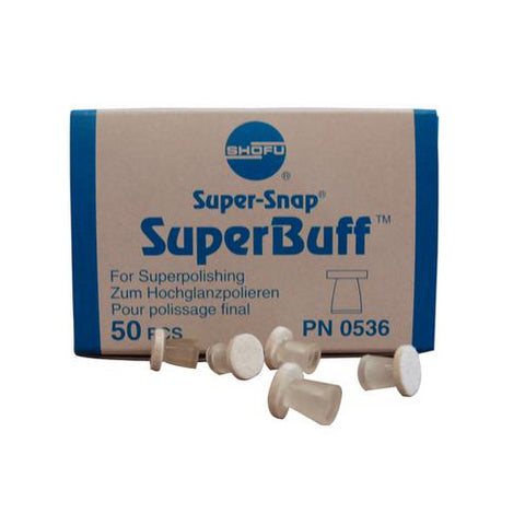 Shofu Dental 0536 Super-Snap SuperBuff Aluminum Oxide Disks 50/Pk