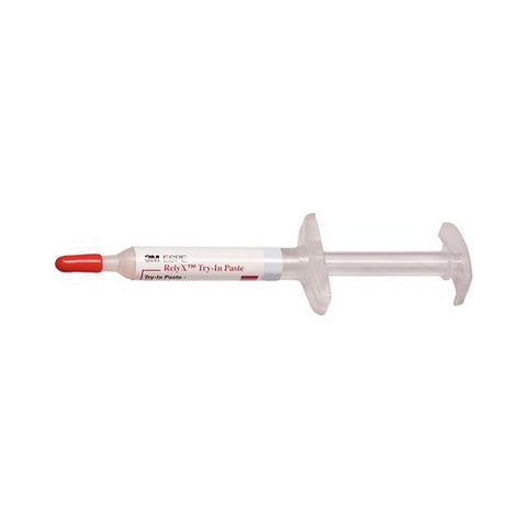 3M ESPE 7614TRT RelyX Veneer Cement System Try-In Paste Syringe Translucent 3 Gm