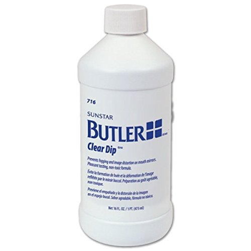 Sunstar Butler 716P GUM Clear Dip Anti Fogging Solution Mirror Defogger 16 Oz