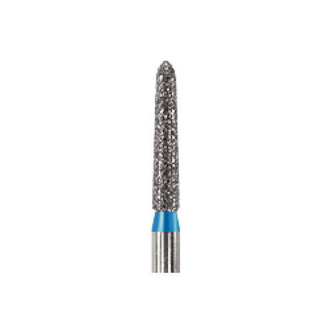 Microcopy 1716.8M NeoDiamond FG Friction Grip Medium Grit Pointed Taper Diamond Burs 25/Pk