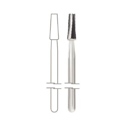 Dentsply Sirona 389367 Midwest HP Handpiece 703-L Taper Fissure Operative Carbide Burs 10/Pk