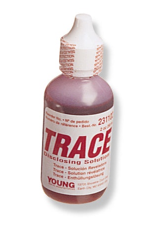 Young Dental 231102 Trace Disclosing Solution 2 Oz Bottle