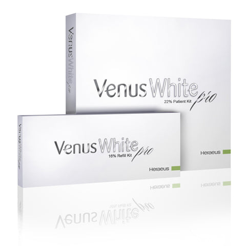 Kulzer 40005164 Venus White Pro Home Tooth Whitening Gel Syringe Kit 16% 3/Pk