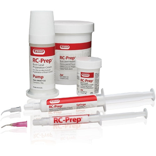 Premier Dental 9007129 RC Prep Root Canal Preparation Cream Syringe Kit 3 CC
