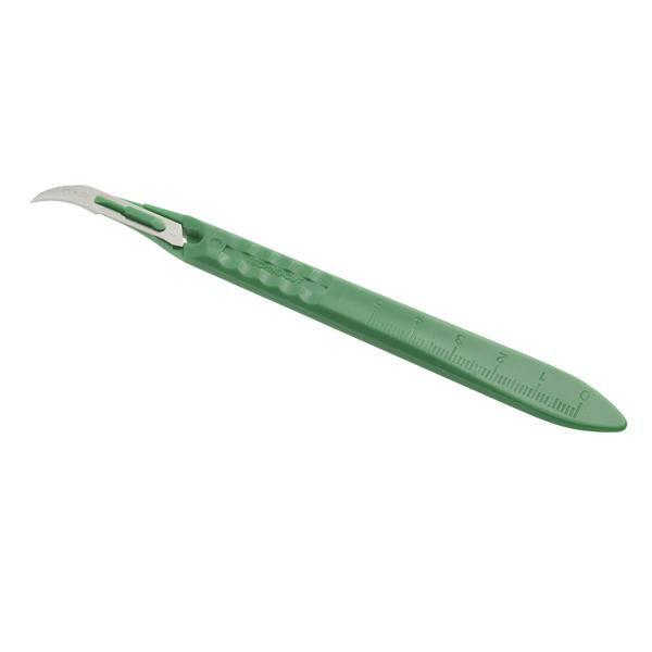House Brand 6008T-12 Technocut Disposable Scalpels #12 Stainless Steel 10/Pk