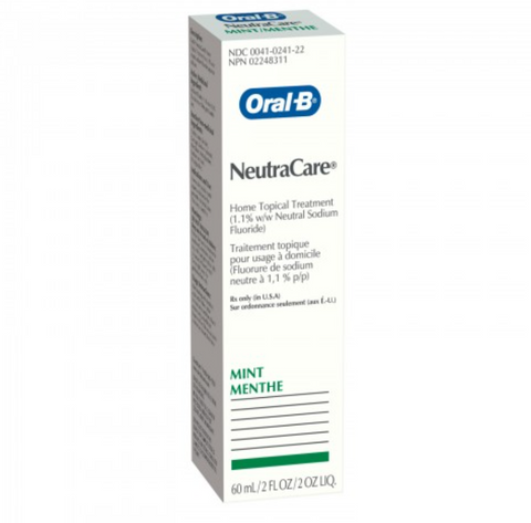 Proctor & Gamble 75074570 Oral-B NeutraCare 1.1% Sodium Fluoride Gel Mint 12/Pk 2 Oz