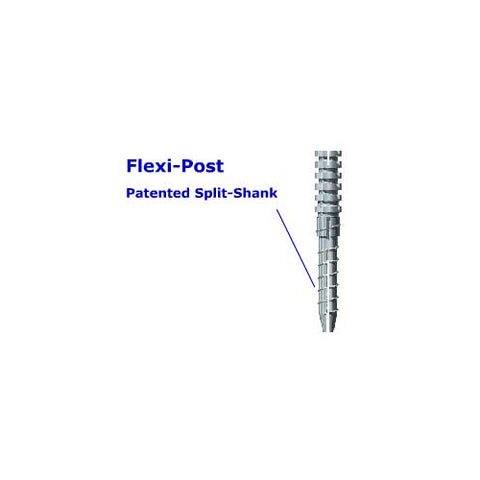 Essential Dental Systems 193-00 Flexi-Post External Wrench Post Sizes #00 - #3