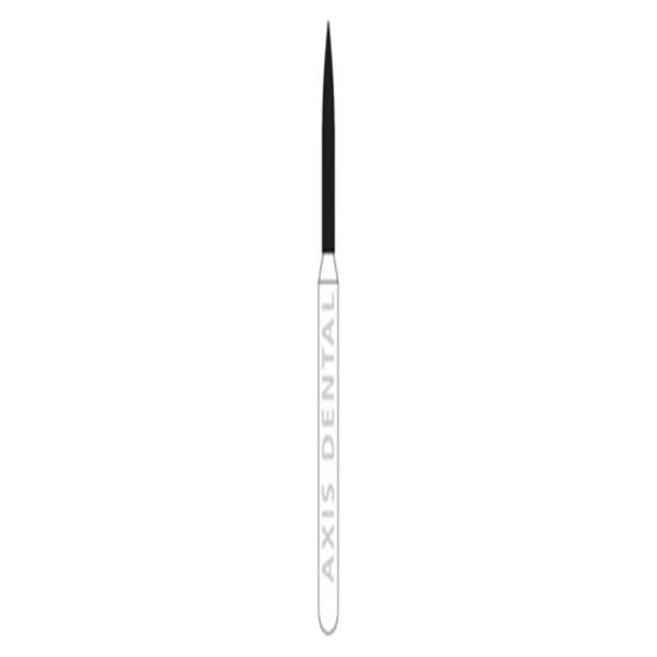 Axis Dental 862-010SF NTI FG Friction Grip Diamond Flamed Shaped Super Fine Grit Diamond Burs 5/Pk