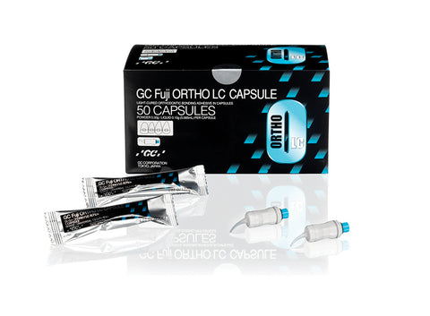 GC 000034 Fuji Ortho LC Light Cure Orthodontic Bonding Adhesive Capsules 50/Pk