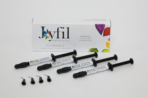 House Brand 004-010A4 JOYFIL Flowable Light Cure Composite Syringe 2 Gm 4/Pk A4