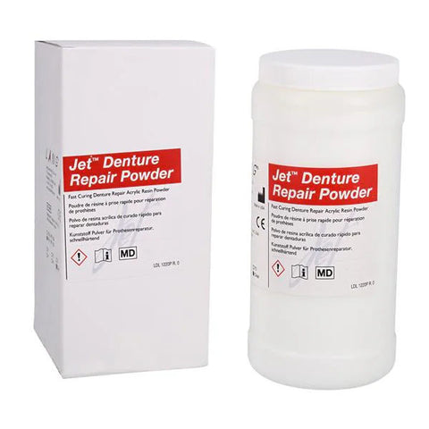 Lang Dental 1230CLR Jet Denture Repair Acrylic Powder 1 Lb Clear