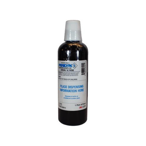3M ESPE 12132 Peridex Chlorhexidine Gluconate 0.12% Oral Rinse Mint 16 Oz Bottle