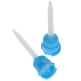 House Brand Dentistry 100615 Mixing Tips Temporary Crown & Bridge Material Light Blue 50/Pk