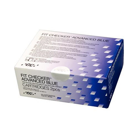 GC 004905 Fit Checker Advanced Blue Dental Cartridge Package 004905