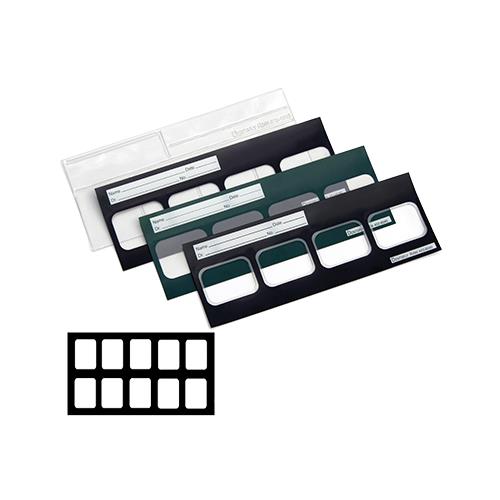 Dentsply Rinn 21-4567 EZ-View Pocket Mounts Mask Black 20BW #2 100/Bx