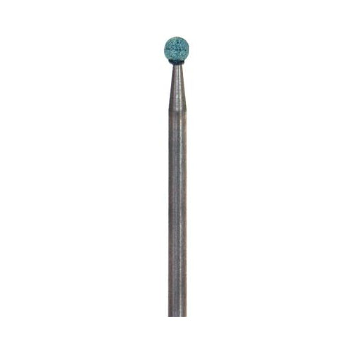Shofu Dental 0107 Dura-Green Finishing Stones Friction Grip FG Round RD1 12/Pk