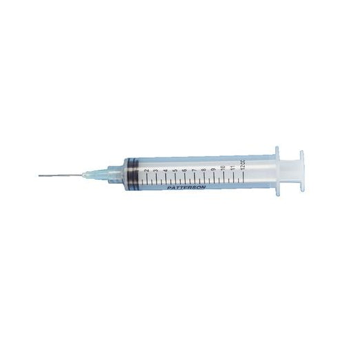 Vista Dental 316113 Appli-Vac Luer Lock 12cc Syringes with 23 Gauge Tips 100/Bx