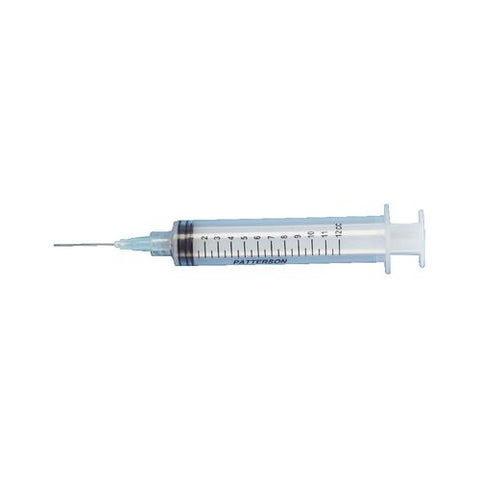 Vista Dental 316113 Appli-Vac Luer Lock 12cc Syringes with 23 Gauge Tips 100/Bx