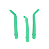 House Brand Dentistry 100633 Dental Surgical Aspirator Large Tips 1/4" Green 25/Bg