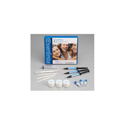 Dentamerica 652 EverBrite In Office Tooth Whitening 3 Patient Kit 35% Hydrogen Peroxide