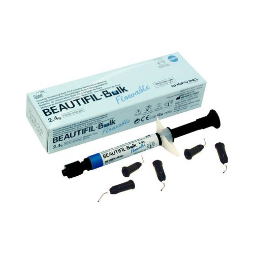 Shofu Dental 2031 Beautifil Bulk Flowable Bulk Fill Composite Syringe Dentin 2.4 Gm