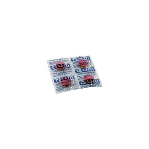 Sunstar Butler 800CQA Red-Cote Disclosing Tabs Cellophane Tablets Cherry 250/Bx