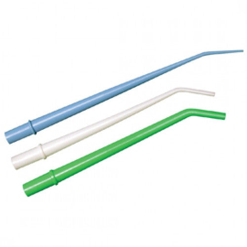 Mydent ST1023 Defend Surgical Dental Aspirator Tips Molded Green 1/4