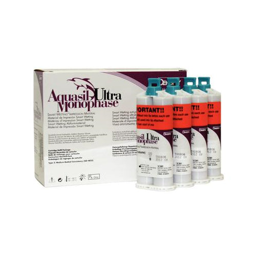 Dentsply 678773 Aquasil Ultra Smart Wetting Material Monophase Regular Set 4/Pk EXP Exp. 10/2024