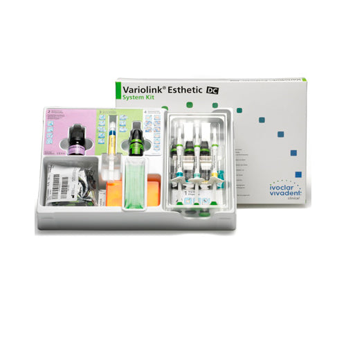 Ivoclar Vivadent 666125 Variolink Esthetic DC Dental Adhesive Cement System Kit EXP Jan 2024