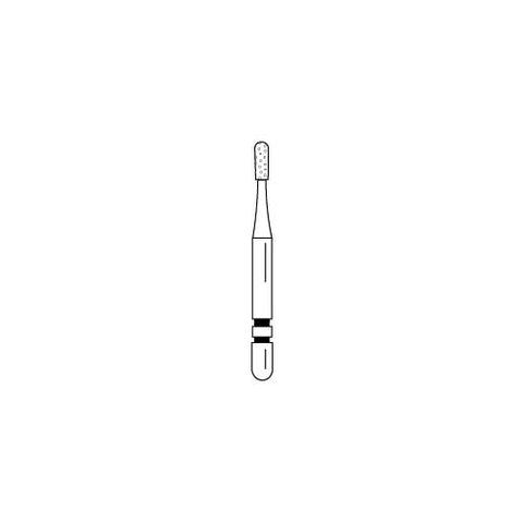 Premier Dental 2013251 Two Striper Friction Grip FG #245 Medium Grit Operative Diamond Burs 5/Pk