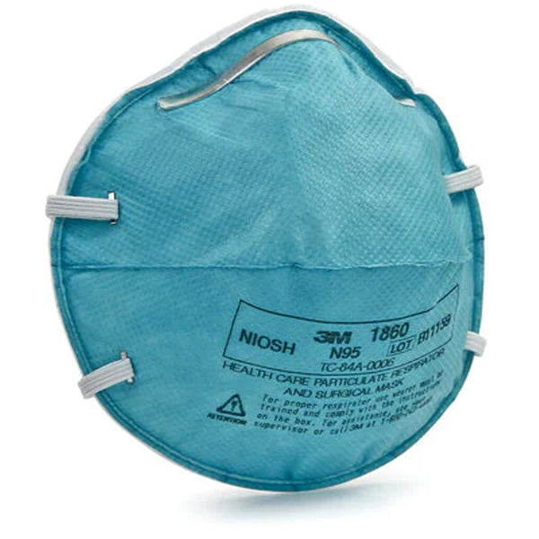 3M ESPE 1860 3M Particulate Respirator 1860, N95, 20/Box