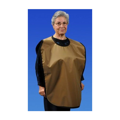 Palmero 23U-TAUPE Pano 3/4 Deluxe X-Ray Dual Lead Free Apron 22 1/2
