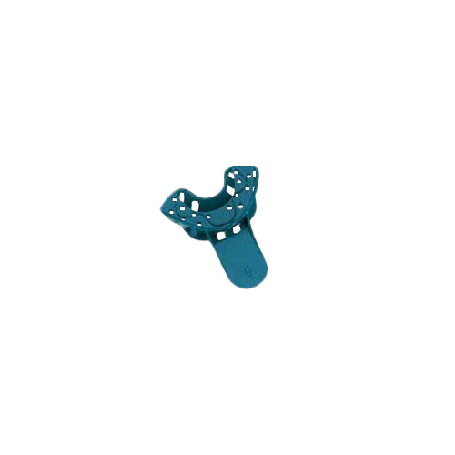 Plasdent IT-ANT Excellent Perforated Impression Trays #9 Anterior 12/Pk Teal