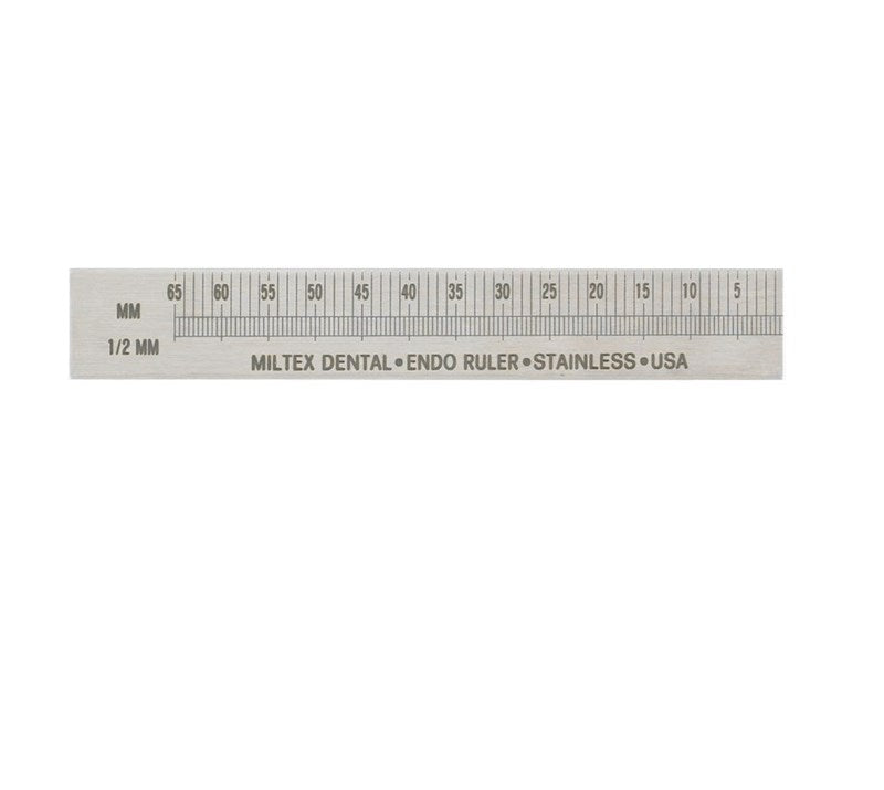 Miltex Integra 017-25703 Endodontic Ruler Right Hand Stainless Steel 3