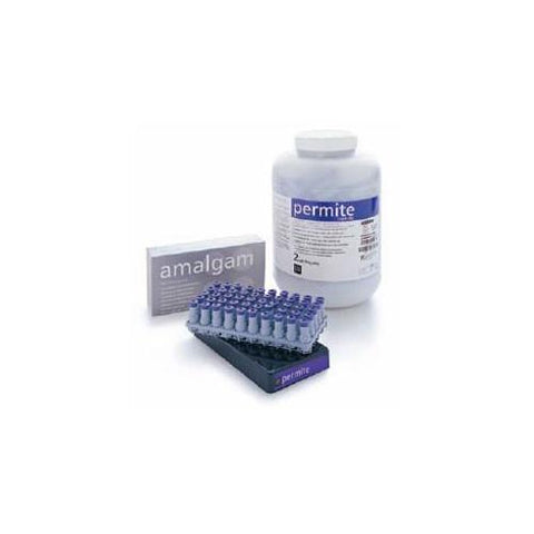 SDI 4001202 Permite 1 Spill Fast Set Dispersed Phase Alloy Amalgam Capsules 400 mg 50/Pk
