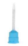 House Brand Dentistry 100616 Mixing Tips T-Style Temporary Crown & Bridge Material Light Blue 50/Pk