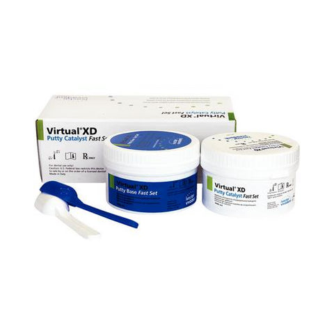 Ivoclar Vivadent 646465 Virtual XD VPS Impression Material Dental Putty Fast Set