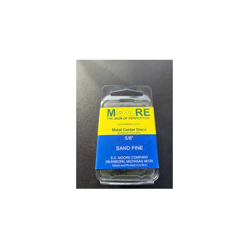 EC Moore PH-58-SFBB Paper Discs Pin Hole Center 5/8