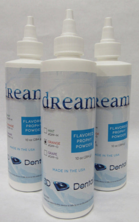 House Brand PR438 Dream Dental Prophy Polishing Powder Mint 10 Oz Bottle