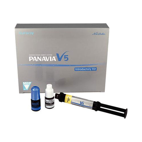 Kuraray 3605EU PANAVIA V5 Dental Resin Cement Intro Kit Clear