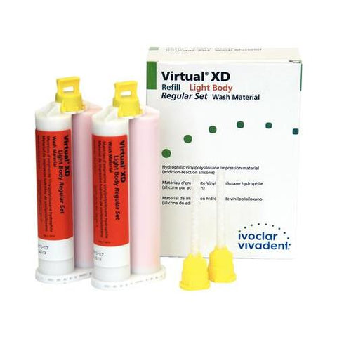 Ivoclar Vivadent 646462 Virtual XD VPS Impression Material Light Body Regular Set