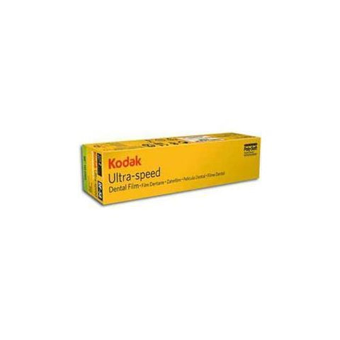 Kodak 1273721 Carestream Ultra-Speed Intraoral Dental X-Ray Film DF-55 D Speed #1 Paper 100/Bx